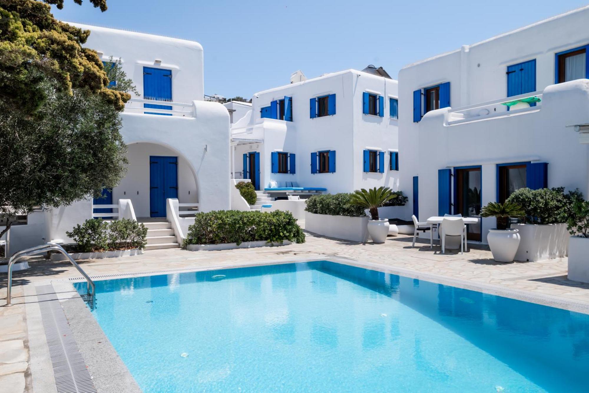 Olive Tree Mykonos Town Semi-Basement Apartment Kültér fotó