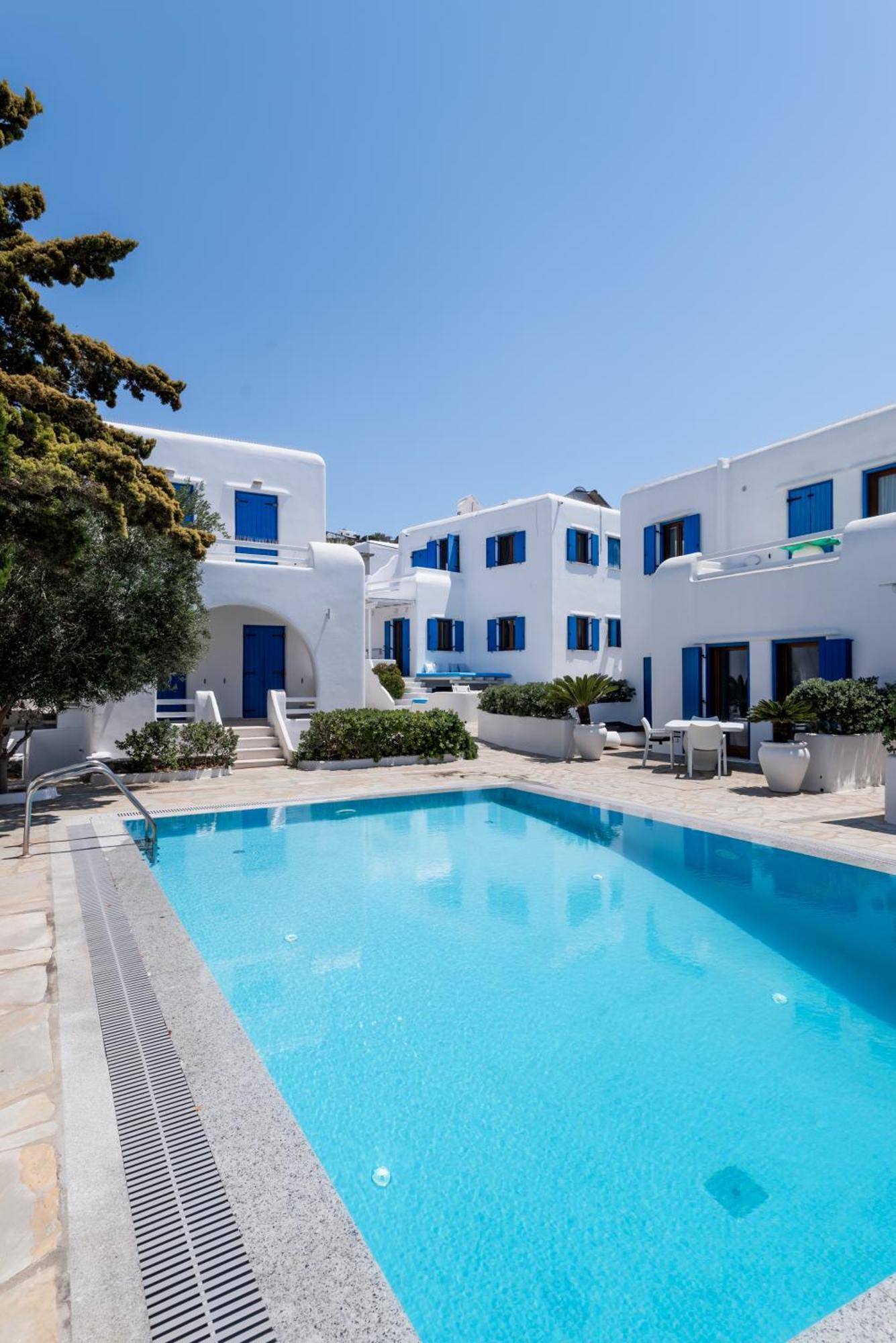 Olive Tree Mykonos Town Semi-Basement Apartment Kültér fotó